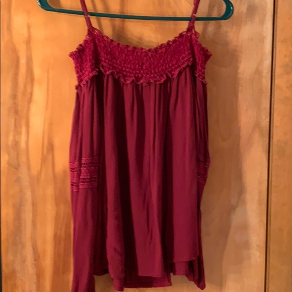 Maurices burgundy blouse - Picture 7 of 8